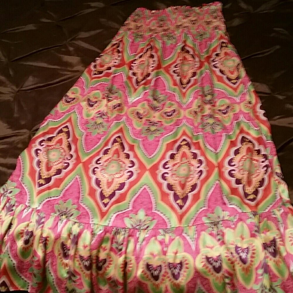 100% Silk sundress worn 1 time only!