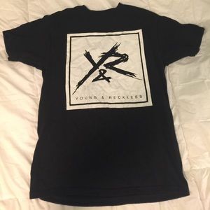 Young and reckless t shirt