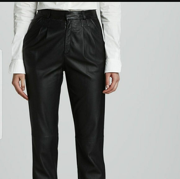 rachel zoe leather pants