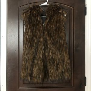 6 Shore Road Faux Fur Vest *REVERSIBLE*