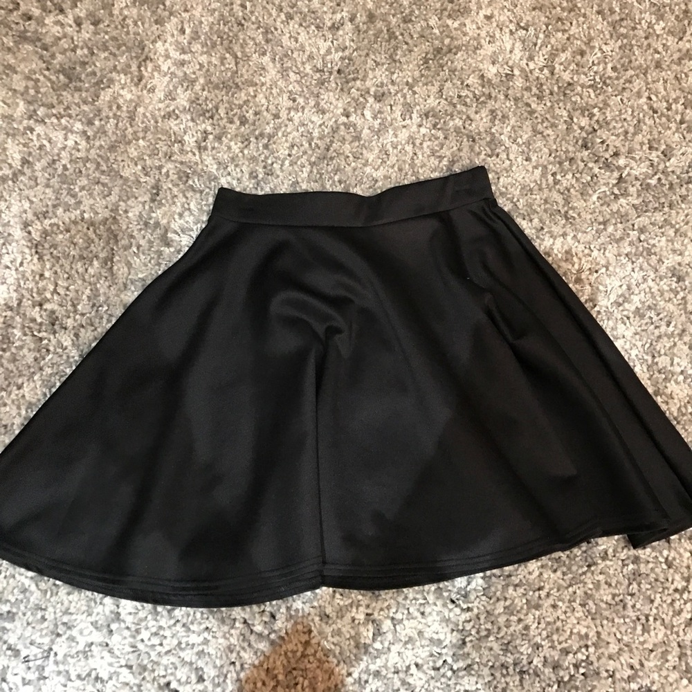 Black Skater Skirt