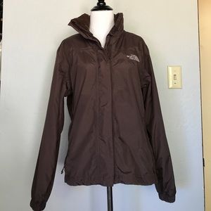 North face windbreaker rain jacket