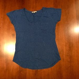 Classic cerulean blue tee
