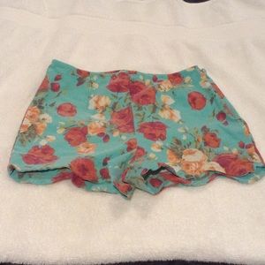 Floral shorts