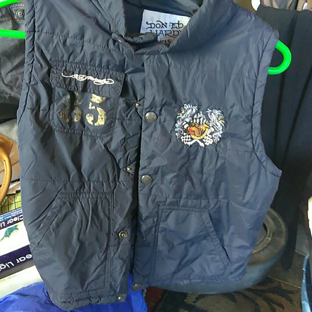 Boys Ed hardy vest.
