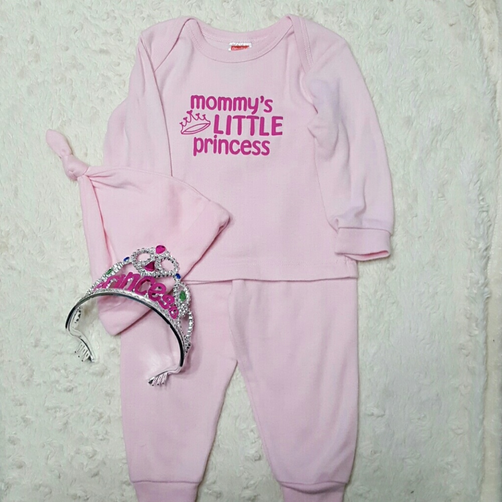👑 Mommy's Little Princess Pajama Set 💕
