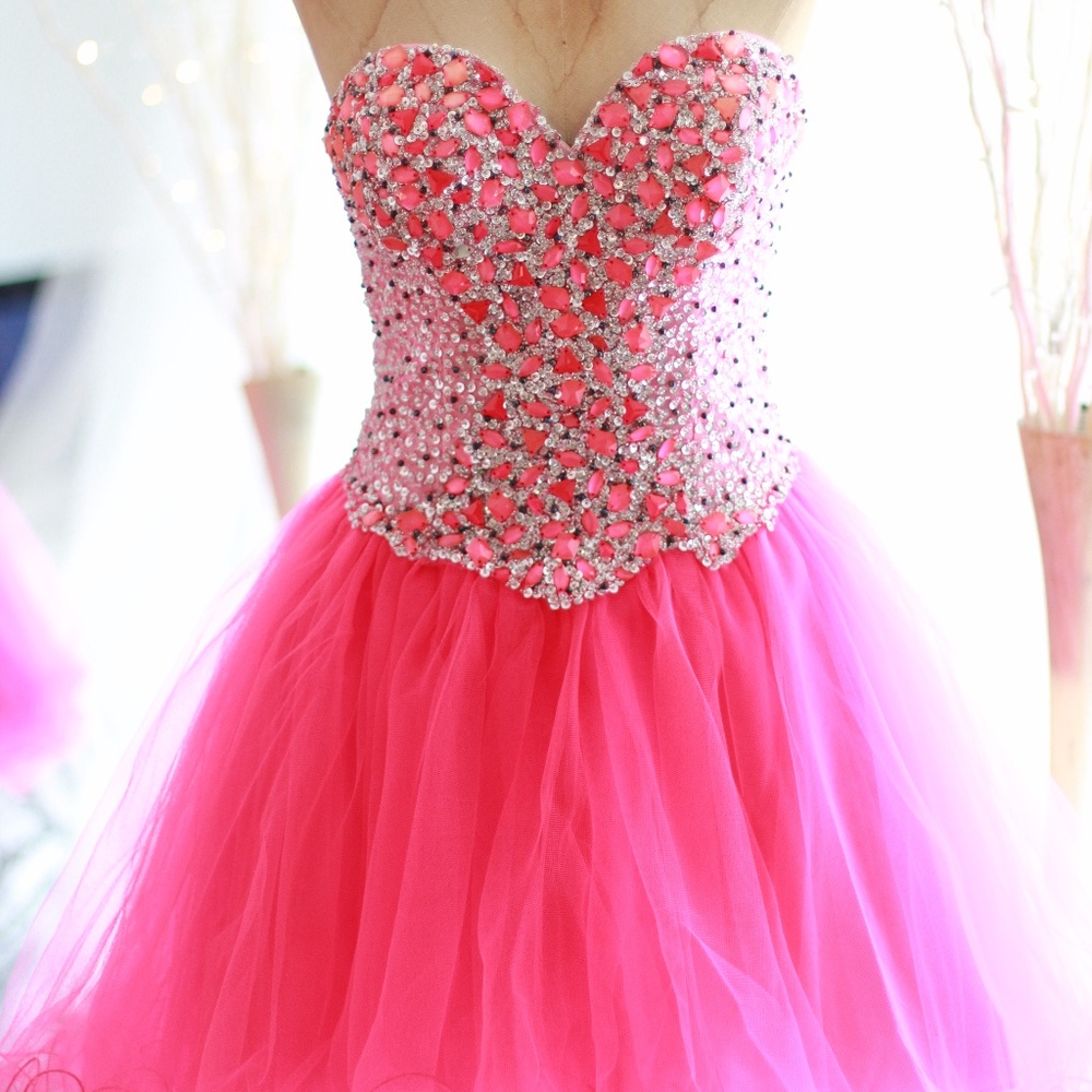 Jovani pink dress