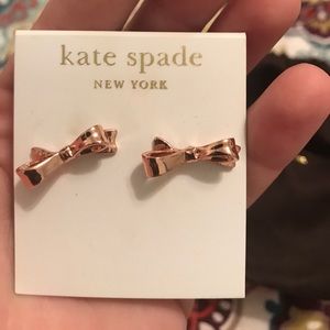 NWOT kate spade bow earrings