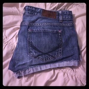 Distressed Victoria Secret Pink Denim Shorts