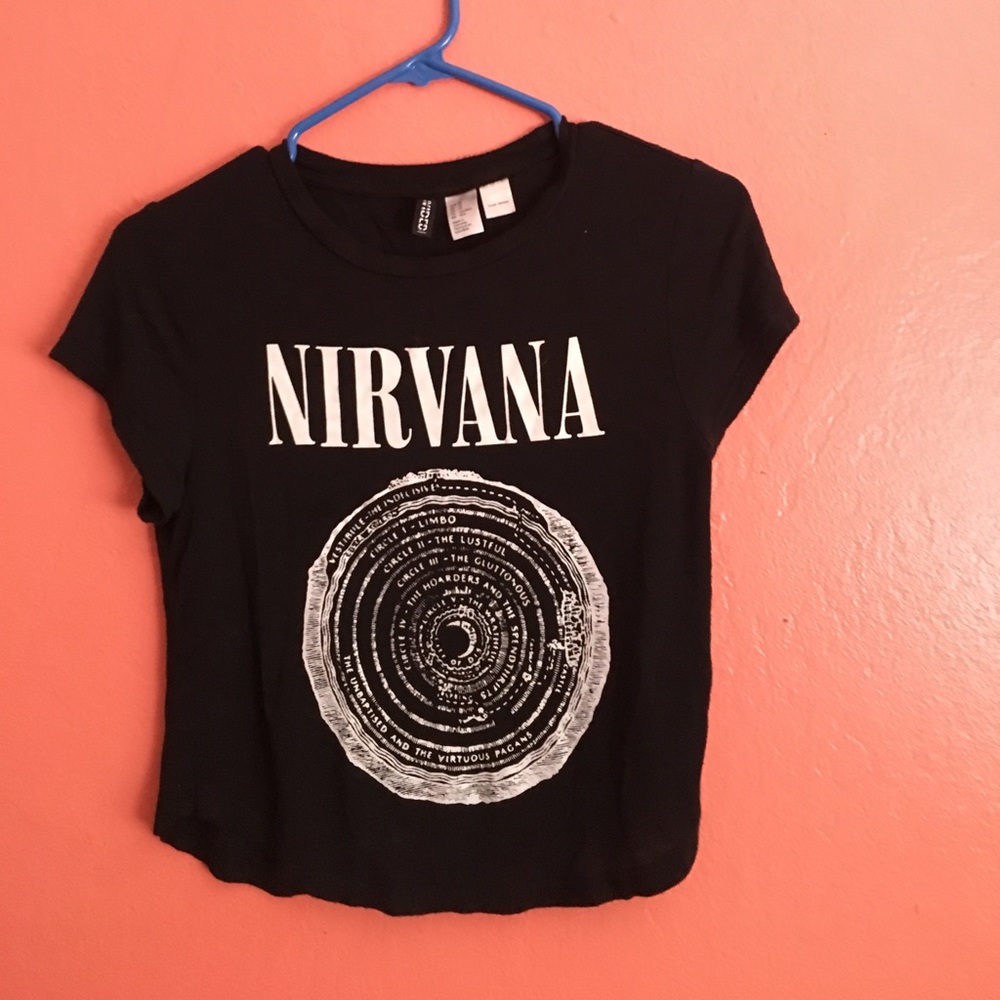 Black nirvana shirt