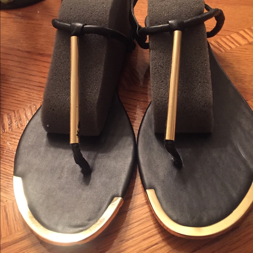 These are black with gold trim