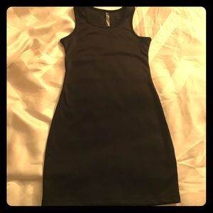 Body con black dress