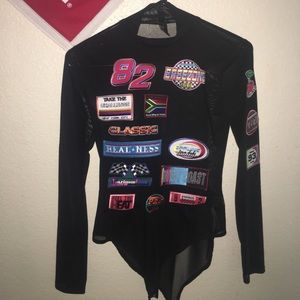 Mesh Nascar Bodysuit