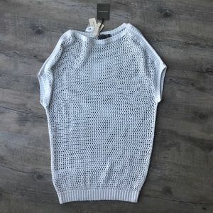 Tommy Bahama xs white layering sweater