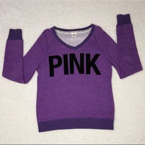 Victoria Secret PINK V-neck crew.