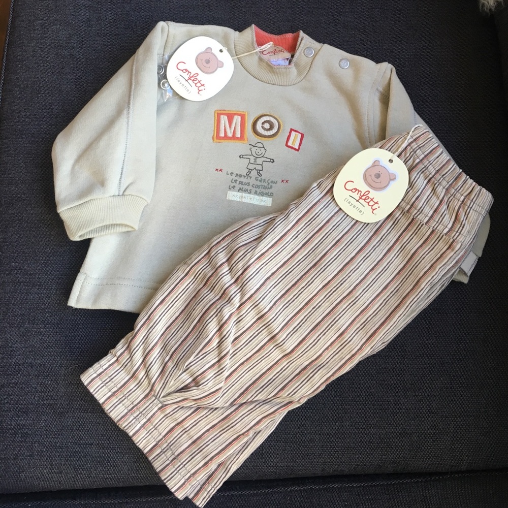 French Brand Confetti Boys Outfit