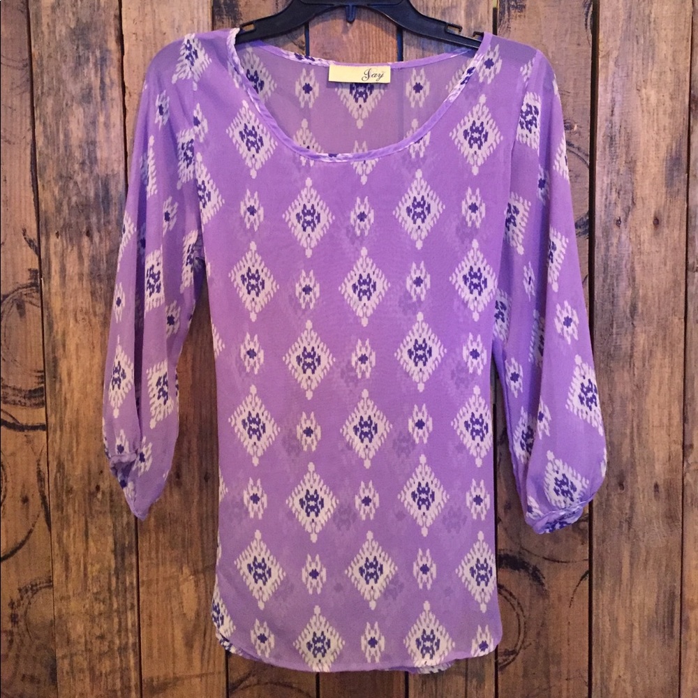 Lavender Top by Jay