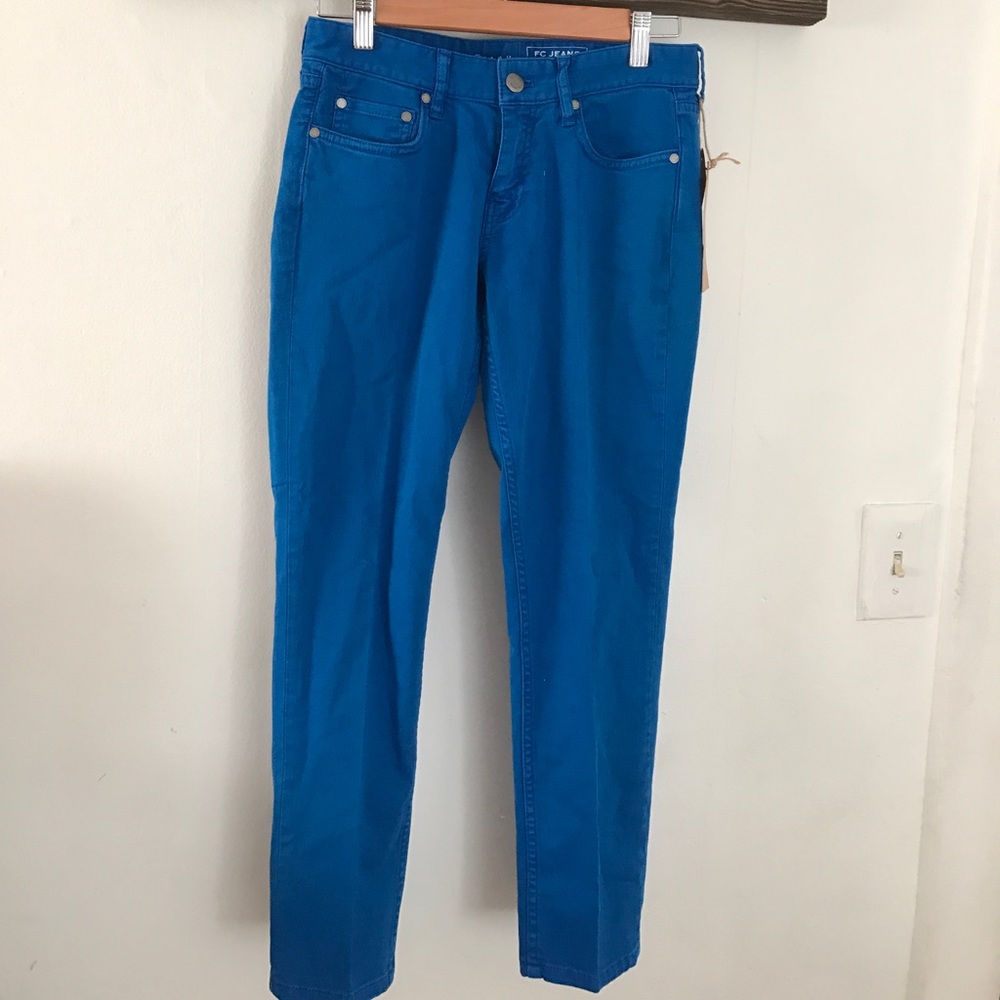 FC Jeans sz 4 slim fit poppy denim Jean
