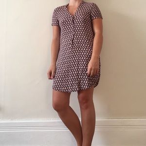 H&M Leaf Print Dress