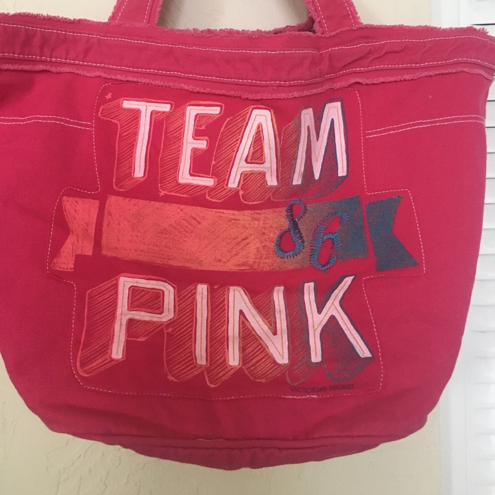 Vintage Pink Victoria Secret Bag