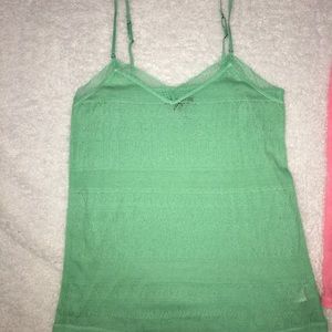 American Eagle Green tank top
