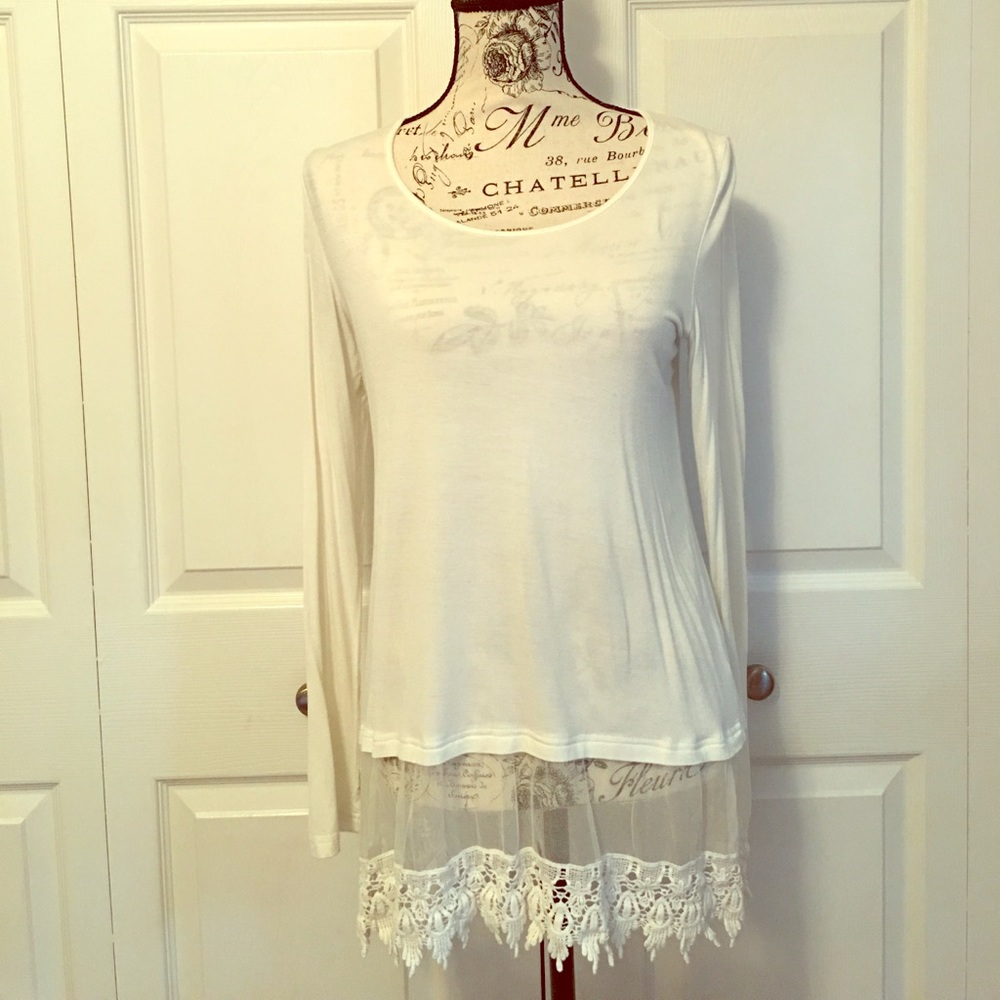 Grace and Lace long sleeve shirt extender