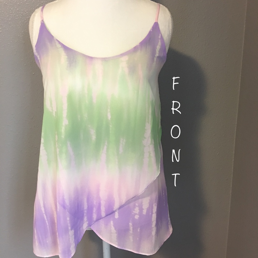 👚Soprano tie dye tank top• Medium👚