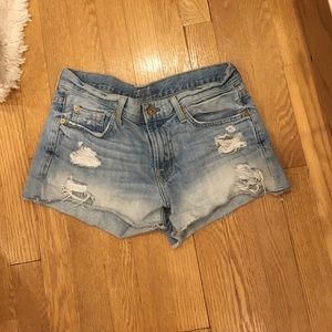 7 for all mankind - jean shorts