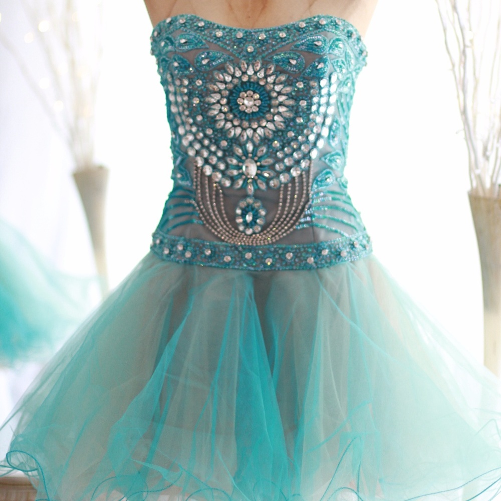 Jovani 1856 blue dress