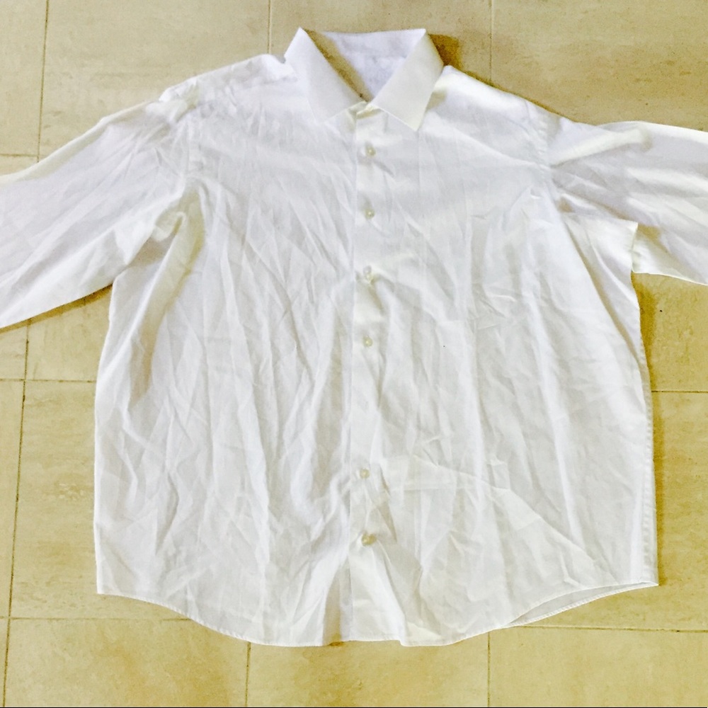 Button Down Cotton Dress Shirt
