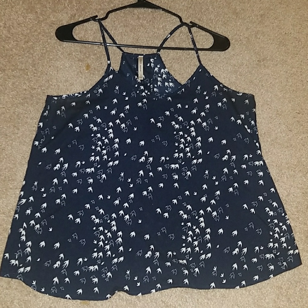 Navy tank top