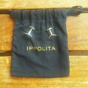 Ippolita sterling silver cufflinks
