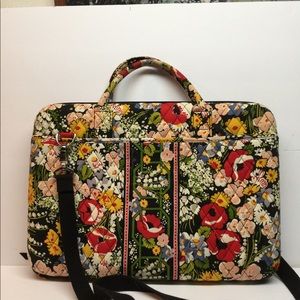 Vera Bradley hard-sided computer bag.