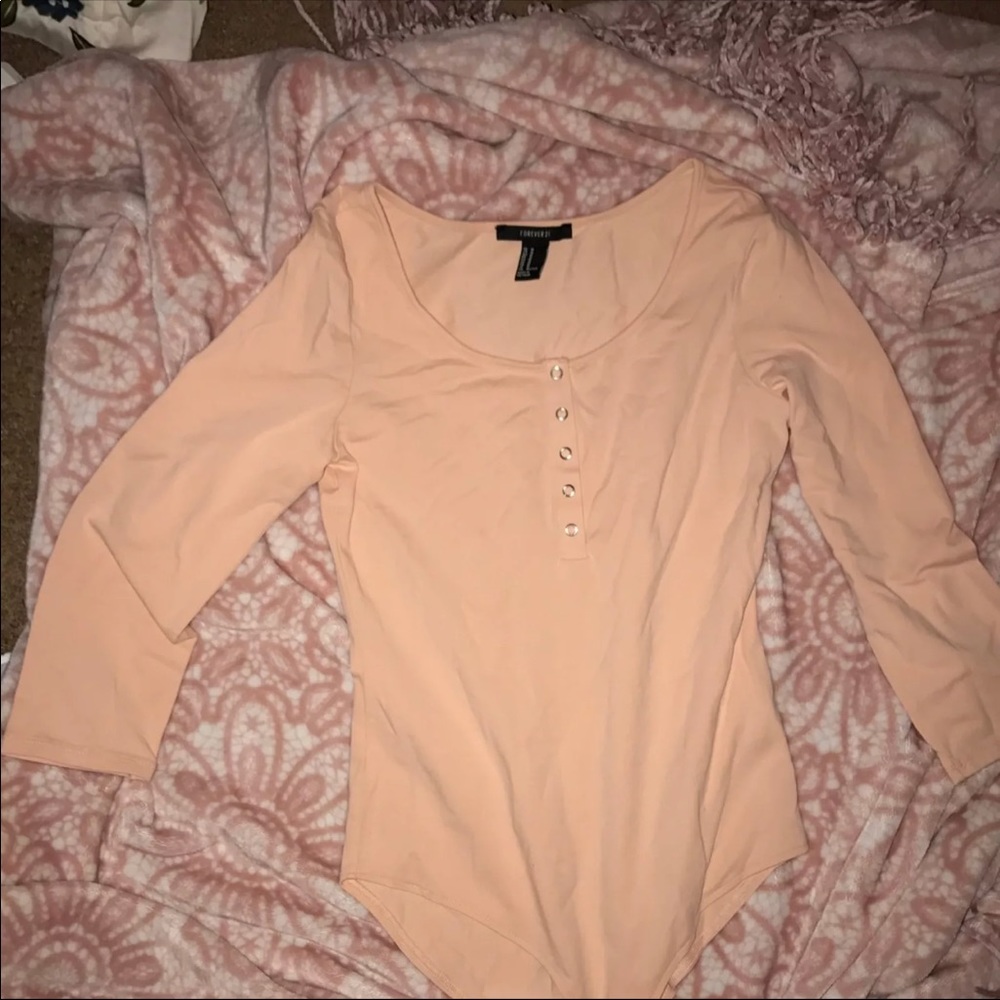 Pink Bodysuit • Forever 21