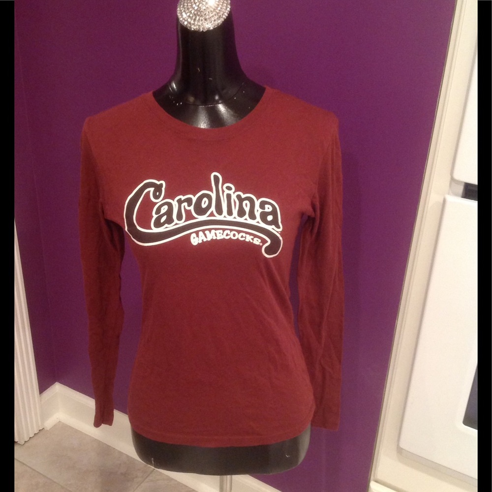 Carolina Gamecocks Long Sleeve Shirt L Junior