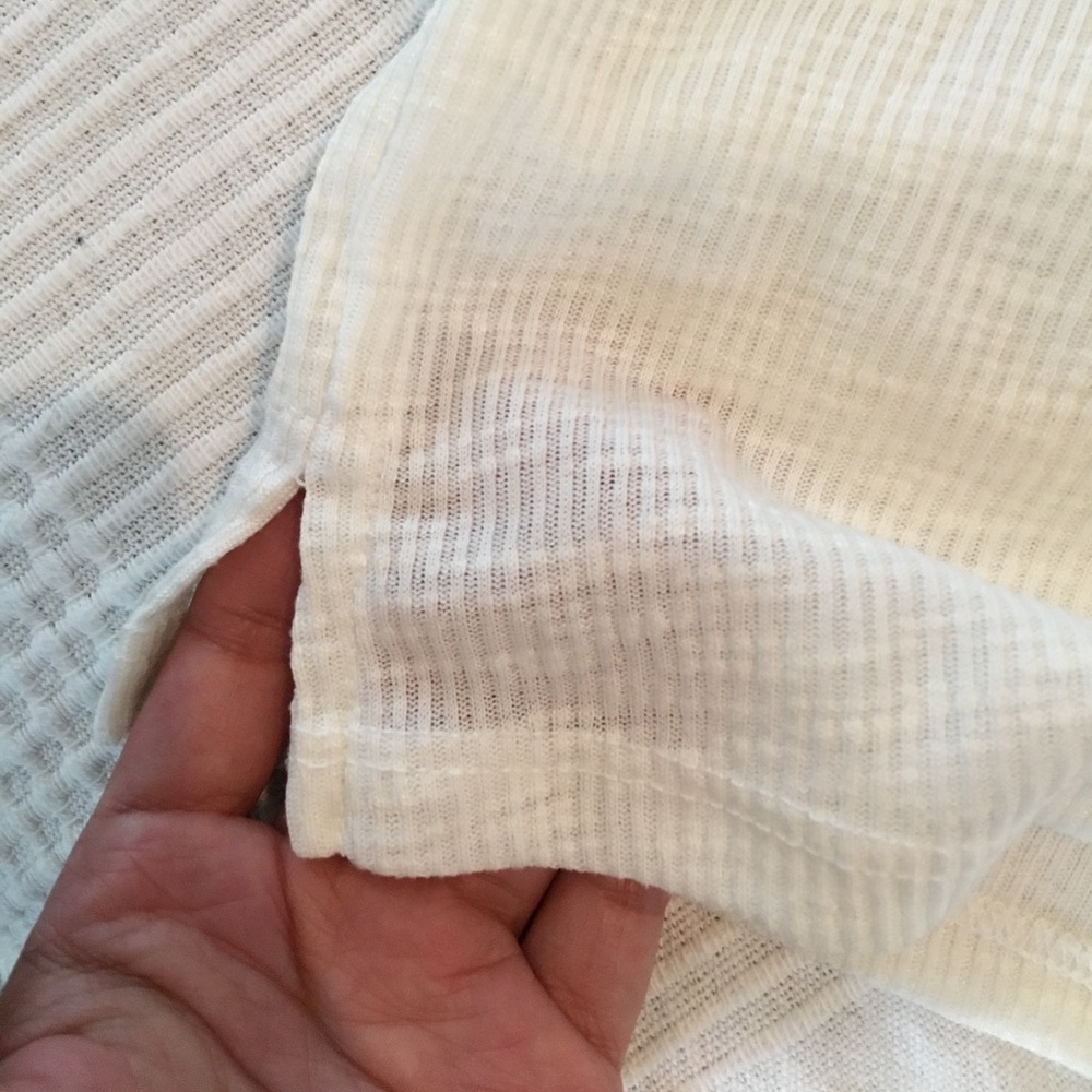 SALE! NWOT Topshop Ribbed High Neck Tank - Picture 2 of 8