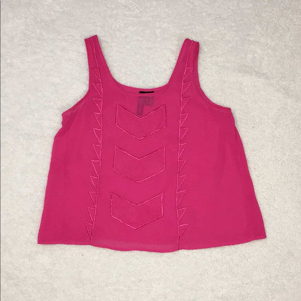 Pink tank top