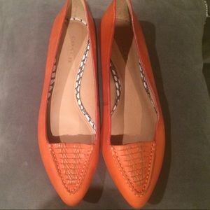 Coach Orange Flats