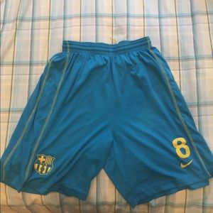 Nike FC Barcelona soccer shorts
