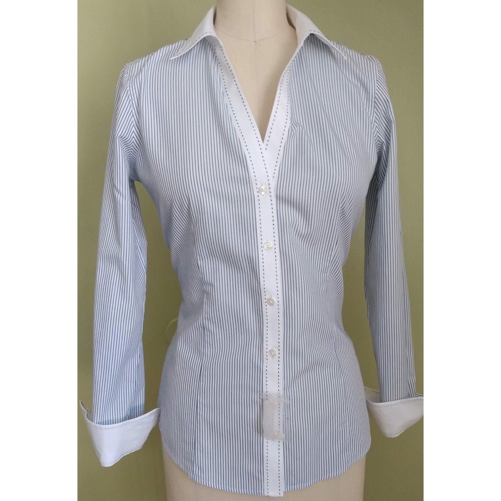 BROOKS BROTHERS Non- Iron Fitted Women Dress Shirt