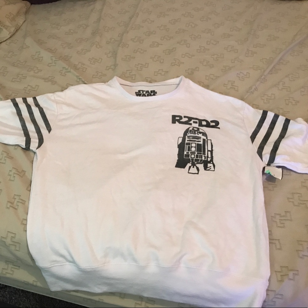 Faded style Star Wars r2d2 shirt