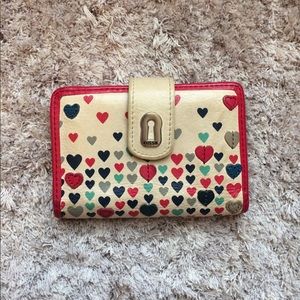Fossil Heart Wallet