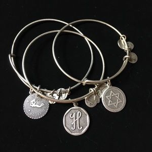Alex & Ani set of 3 bracelets