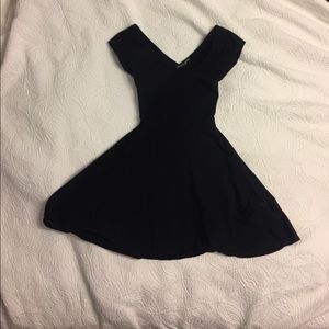 Black skater dress from Brandy Melville