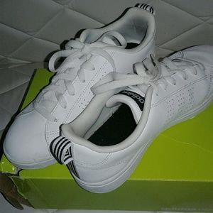 White Adidas Shoes