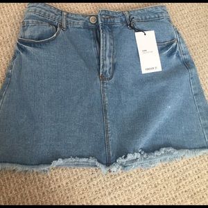 Denim skirt