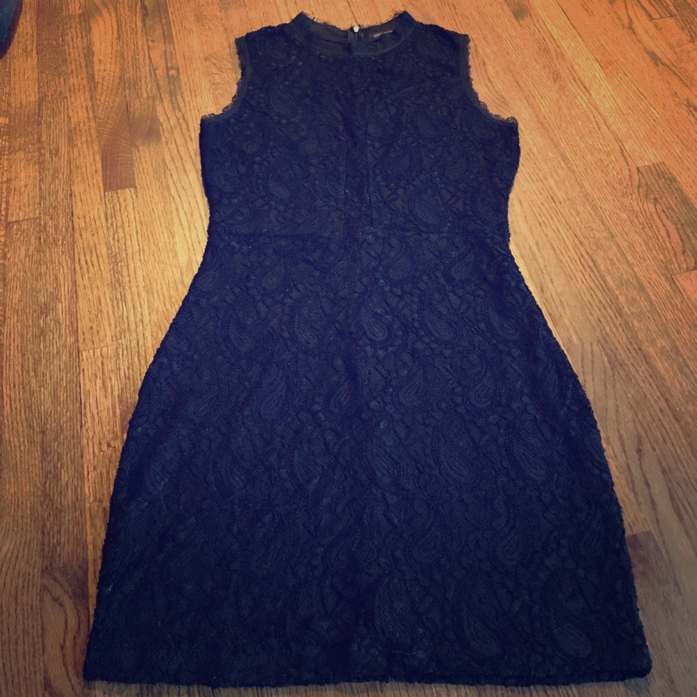 Foreign Exchange sexy little black dress size L