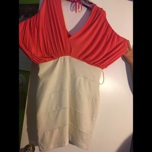 Summer dress with belt