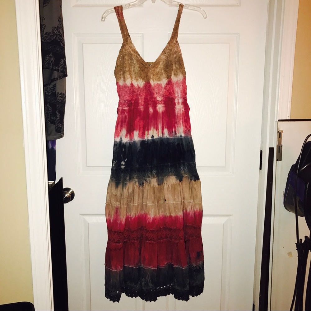 A La Tzarina Boho-Chic Maxi Dress