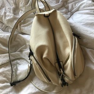 Rebecca minkoff backpack off white color
